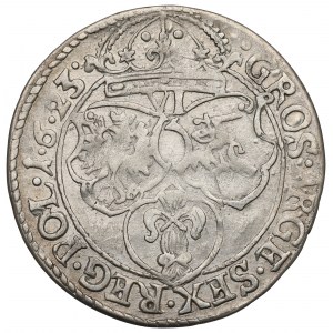 Sigismund III. Wasa, Sixpence 1623, Krakau - Sas im Schild ex Pączkowski ILLUSTRATED