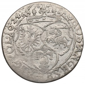 Sigismund III. Wasa, Sixpence 1624, Krakau - ohne Stückelung ex Pączkowski ILLUSTROWANY