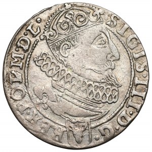 Zygmunt III Waza, Sixpence 1627, Krakau - ex Pączkowski