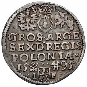 Sigismund III, 6 groschen 1595, Fraustadt