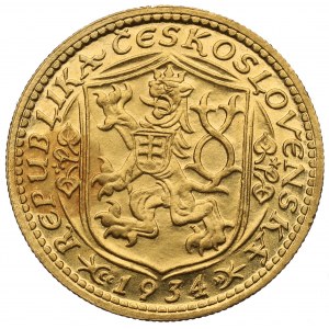 Czechoslovakia, 1 ducat 1934