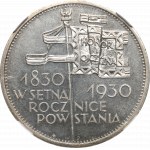 II Republic of Poland, 5 zloty 1930 - NGC MS63