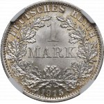 Germany, 1 mark 1915 A, Berlin - NGC MS68