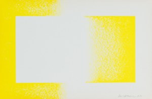 Richard Anuszkiewicz, Żółty odwrócony, 1970