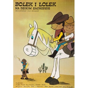 Nierozpoznany Autor, Bolek i Lolek na Dzikim Zachodzie , około 1986