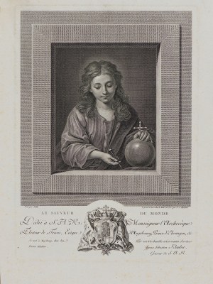 Jacques Stella, J. S. Klauber, Młody Chrystus Zbawiciel, Paryż, 1782 r.