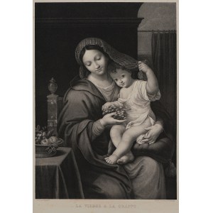 Pierre Mignard, Louis Kramp, Madonna z winogronami, II poł. XIX w.