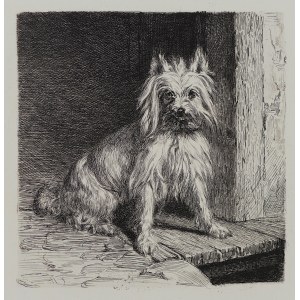 Carl Steffeck, Dog, Germany, 1870s-1880s