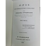 Święcicki Tomasz OPIS STAROZYTNEJ POLSKI.Reprint