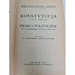 PRAWO POLITYCZNE W POLSCE- KONSTYTUCJA z dnia 17 marca 1921