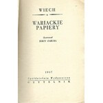 Wiech [Stefan Wiechecki ] Wariackie papiery