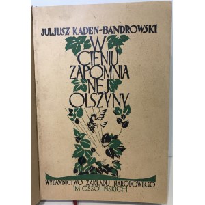 Kaden-Bandrowski Juljusz W cieniu zapomnianej olszyny