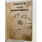 Słowacki Juliusz POEZYE PARYŻ 1832