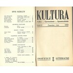 KULTURA PARYŻ Nr.6/140 1959 GOMBROWICZ CZAPSKI