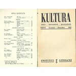 KULTURA PARYŻ Nr.12/170 1961