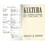 KULTURA PARIS Nr.9/191 1963 MIŁOSZ GOMBROWICZ