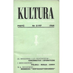 KULTURA PARYŻ Nr.3/197 1964 DWA WIERSZE MIŁOSZ