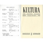 KULTUR PARIS Nr.11/217 1965 MAREK HŁASKO