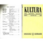 KULTUR PARIS Nr.6/224 1966 CZESŁAW MIŁOSZ