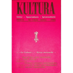 KULTUR PARIS Nr.7/454 - 8/455 1985 MIŁOSZ MROŻEK