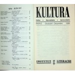 KULTURA PARIS Nr.12/507 1989 MROŻEK, G.HERLING-GRUDZIŃSKI