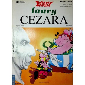 KOMIKS ASTERIX LAURY CEZARA Zeszyt 3(18)94