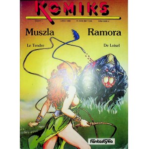 KOMIKS LIPIEC 1990 MUSZLA RAMORA