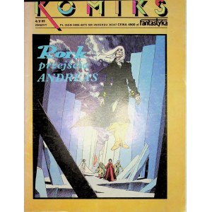 COMIC BOOK FANFICTION NOTEBOOK 4/9 1989 RORK PASSAGE ANDREAS