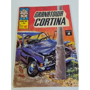 KOMIKS Z SERII KAPITAN ŻBIK - GRANATOWA CORTINA WYDANIE 1