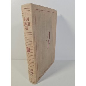 PRÓCHNIK Adam - STUDIES AND SCRIPTURES(1864-1918)