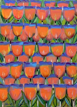David Pataraia, Moje tulipany są piękne, 2021