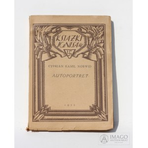 Cyprian Norwid AUTOPORTRET Unikat 1922 Książki Ignisa