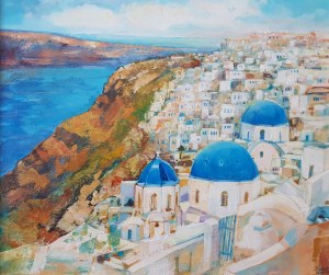 Dariusz Piekut (ur. 1959), Santorini, 2021