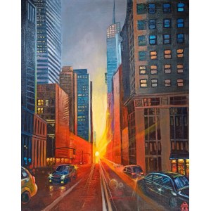Karen Broyan (ur. 1986), New York Sunset, 2021