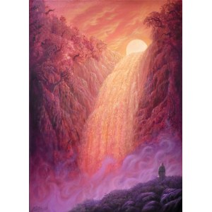 Konstantyn Płotnikow (ur. 1991), Where Sun Meets Waterfall, 2021