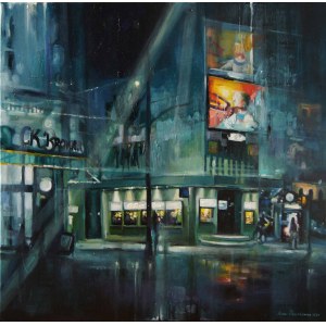 Ewa Pieronkiewicz (b. 1995), Street lights, 2021