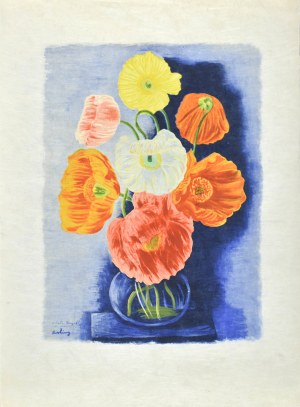 Mojżesz KISLING (1891 - 1953), Kwiaty w wazonie