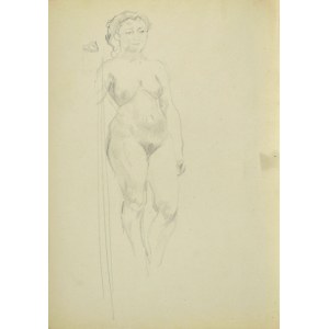 Kasper POCHWALSKI (1899-1971), Nude of a standing woman in counterpoint