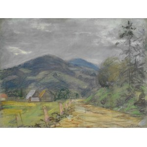 Władysław SERAFIN (1905-1988), Podgórze landscape in summer