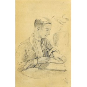 Stanisław ŻURAWSKI (1889-1976), Lekcja rysunku, 1921