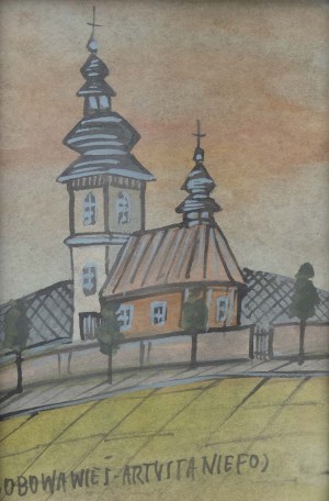 Nikifor Krynicki(1895-1968),Bobowa Wieś