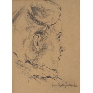 Bronisława Rychter- Janowska(1868-1953),Portret młodej kobiety