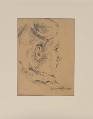Bronisława Rychter- Janowska(1868-1953),Portret młodej kobiety
