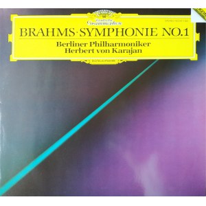 Johannes Brahms, Symphonia nr 1 / wyk. Filharmonicy berlińscy, dyr. Herbert von Karajan / Deutsche Grammophon