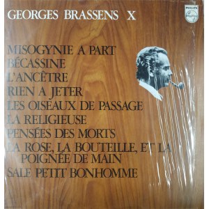 Georges Brassens, X