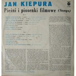 Jan Kiepura, Pieśni i piosenki filmowe