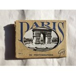 Paris (zestaw fotografii-pocztówek z widokami Paryża)