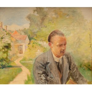 Jacek Malczewski (1854 Radom - 1929 Kraków), Portret syna Rafała, 1925 r.