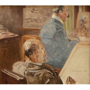 Jacek Malczewski (1854 Radom - 1929 Kraków), W pracowni artysty, 1903 r.