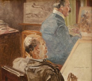 Jacek Malczewski (1854 Radom - 1929 Kraków), W pracowni artysty, 1903 r.